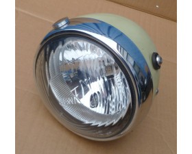 PŘEDNÍ SVĚTLO (PRŮM. 19CM) - SVĚTLÁ ZELENÁ - MODEL 42 - (ZÁNOVNÍ DÍL)